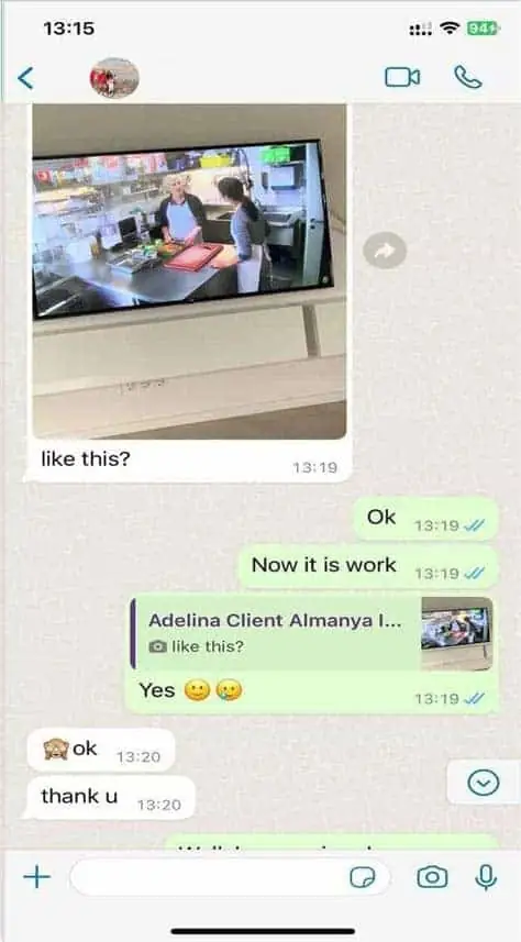 Sharo5 customer review on WhatsApp 7